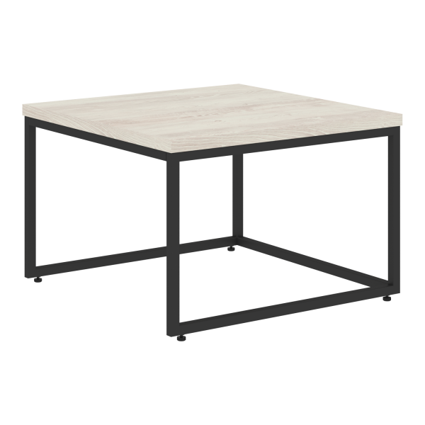 Стол журнальный LOFTIS LCT 6060 600х600х400 (Сосна ЭдмонтЧерный)