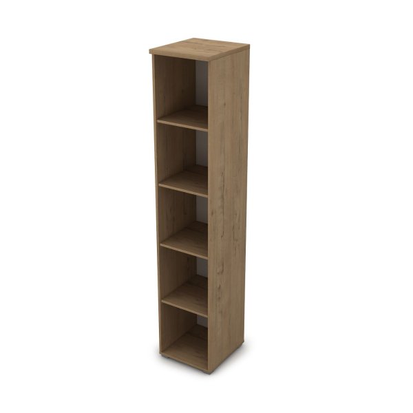 9П.005 Стеллаж высокий (400x450x2045) (Teakwood)