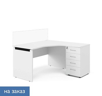 TOUR WOOD Стол письменный правый 158