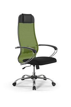 Кресло для руководителя Метта Sit 10 B1-180K - X2+UMF(X1) /Um00/Wh00/K1cL(M09.B21.G20.W01)