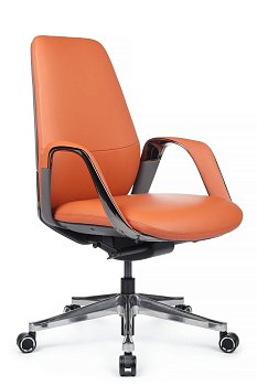 Офисное кресло Napoli-M YZPN-YR021 Оранжевый | Серый