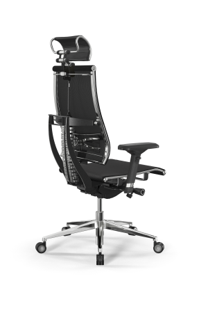 Кресло для руководителя Метта Y 4DF B2-5D - YM93 /Kc00/Nc00/D04P/H2cL-3D(M26.B35.G25.W04) (Черный)