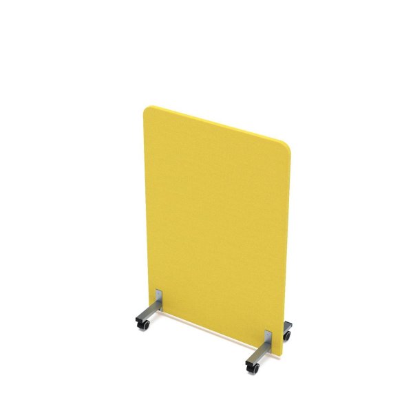 Акустическая мобильная перегородка SOFTOffice 011.МП.8012 800x377x1200 (Lemon)