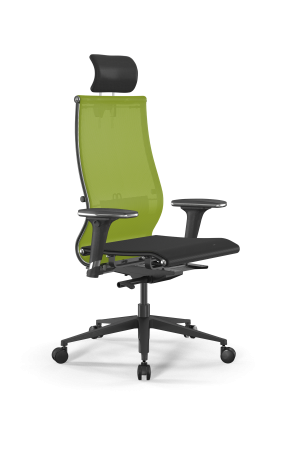 Кресло для руководителя Метта SynchroSit 10 B2-107D - T /Km00/Nb00/D32P/H3mL-2D(M23.B11.G19.W03)