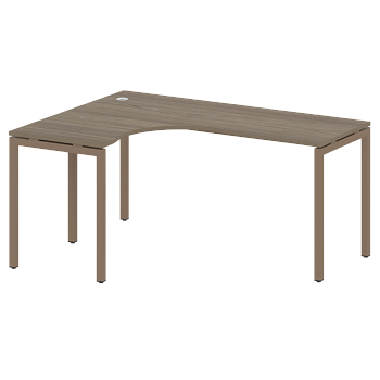 Стол криволинейный левый Metal System Style БП.СА-4 Л 1600x1200x750