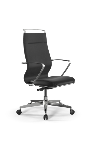 Кресло для руководителя Метта SynchroSit Well B2-195K - Infinity /Ach246/Nc200/K5cL(M23.B22.G18.W03) (Черный)