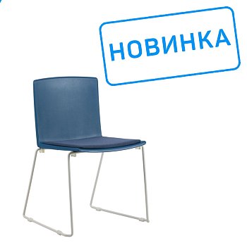Стул офисный Simple X-19 Темно-синий