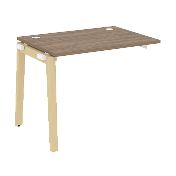 Наборный элемент рабочей станции на деревянных опорах Onix Wood OW.1.NRS-1.7 980x720x750