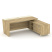 Стол руководителя с тумбой Corner COR.SRT-20 (R) (2000x1800x750)