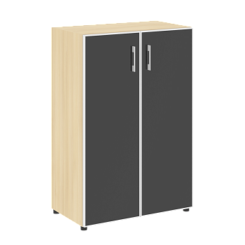 Шкаф для документов со стеклом черным LT.ST-2.4 R Black