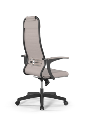 Кресло для руководителя Метта Sit 10 B1-117U - Extra /Um02/Wm12/U0mL-b(M09.B02.G15.W01) (Светло-бежевый)