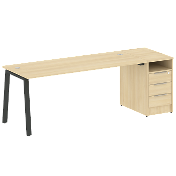 Рабочая станция Metal System Style БА.РС-СТП-1.5 2212x720x750