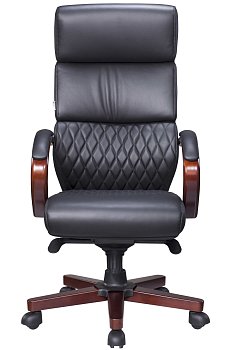 President Wood Кожа Черный