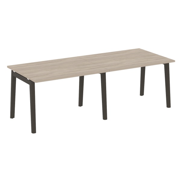 Стол переговорный на деревянных опорах Onix Wood OW.PRG-2.2 2360x980x750