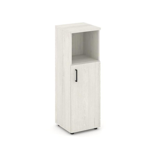 Шкаф средний узкий SN.STU.E-201(R) (400х400х1203) (Дуб Наварра)