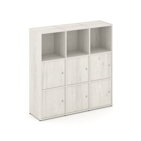 Стеллаж Locker Plus LK.K-003 1188x350x1203 (Дуб Наварра)