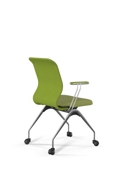 Кресло для руководителя Метта Sit 8 Mr4-4T - Vivaldi /Uh00/Wh12/T4mV-c(F53.W02) (Оливковый)