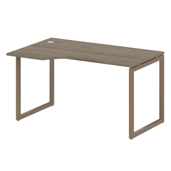 Стол криволинейный левый Metal System Style БО.СА-2 Л 1400x900x750