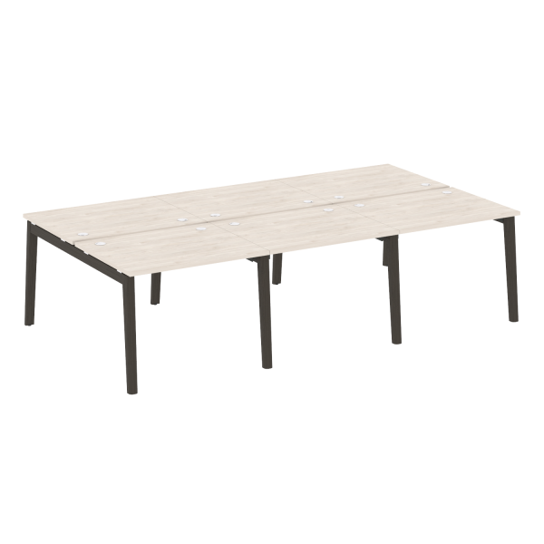 Рабочая станция на деревянных опорах Onix Wood OW.D.RS-6.1.8 2940x1635x750