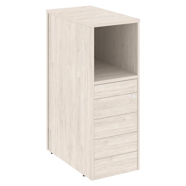 Тумба 5 ящиков TIP-ON завершающая, левая Onix O.R-TV-5TIPL 436x767x1185
