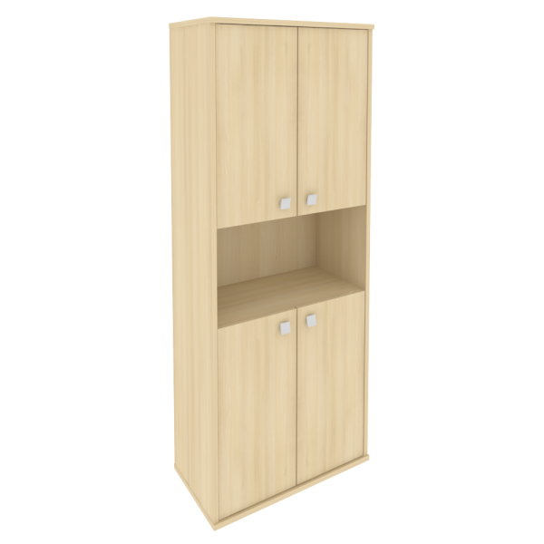 Шкаф высокий широкий Style Л.СТ-1.5 778x410x1980 (Акация Лорка)