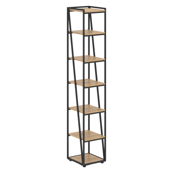 Стеллаж узкий LOFTIS LMHC 40 400х430х2253 (Дуб Бофорд)