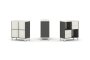 Набор стеллажа 1 сторонний, 2 яруса SN.NS-221 (754х400х881)