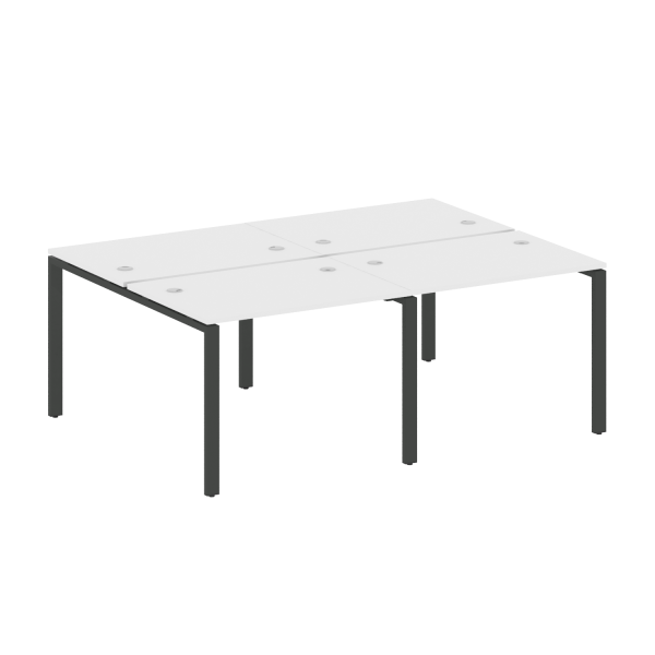 Рабочая станция на 4 раб. места Metal System Style БП.СМ-4.1 2000x1475x750