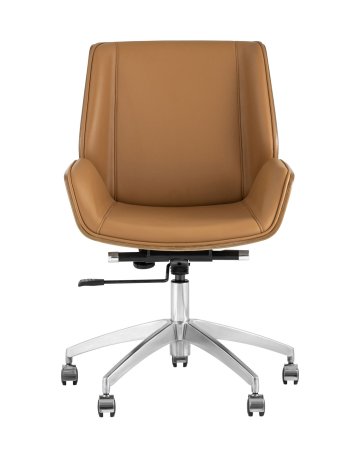 Кресло офисное TopChairs Crown NEW (Crown коричневый)
