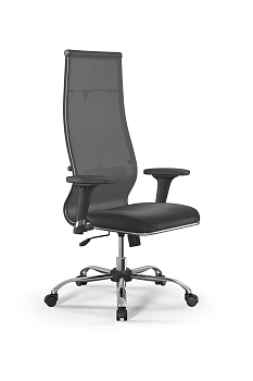 Кресло для руководителя Метта Sit 10 B1-163D - T+Extra /Km00/Wm12/D02P(M09.B21.G20.W01)