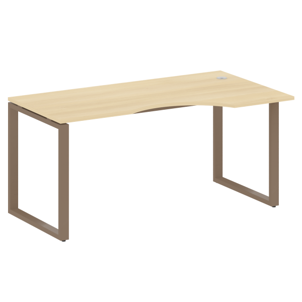 Стол криволинейный левый Metal System Style БО.СА-1 Пр 1600x900x750