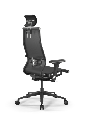Кресло для руководителя Метта SynchroSit 10 B2-107D - T /Km00/Nb00/D32P/H3mL-2D(M23.B11.G19.W03) (Серый)