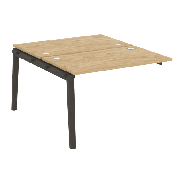 Наборный элемент рабочей станции на деревянных опорах Onix Wood OW.2.NRS-2.7 1180x1475x750
