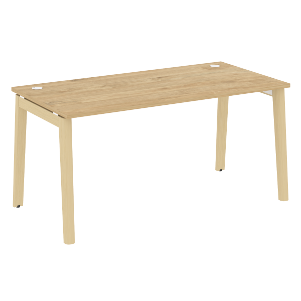 Стол рабочий на деревянных опорах Onix Wood OW.SP-4.8 1580x800x750