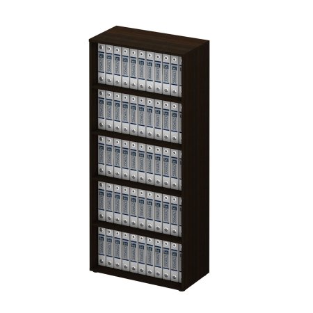 Стеллаж высокий Талант 775 800x450x1950 (Венге тёмный)