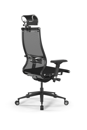 Кресло для руководителя Метта Samurai L2-9D - TS /Kb00/Nb00/D04P/H2cL-3D(M26.B11.G24.W04) (Черный)