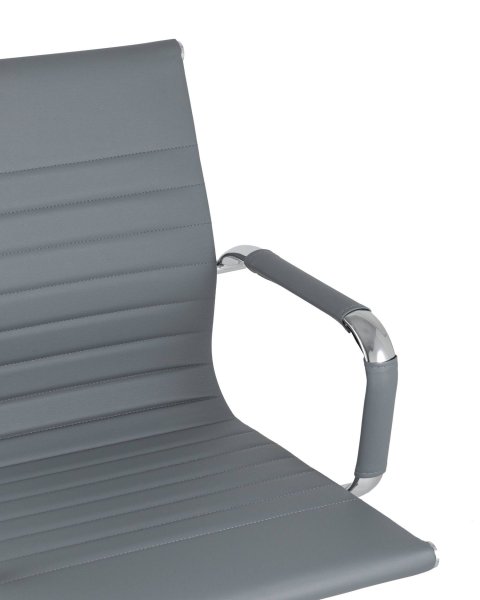 Кресло офисное TopChairs City S серое (Компьютерное кресло City серый)