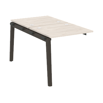 Наборный элемент рабочей станции на деревянных опорах Onix Wood OW.2.NRS-0.7 780x1475x750