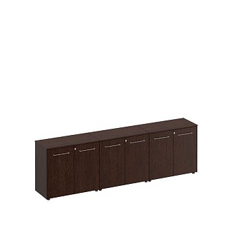 Шкаф комбинированный низкий (закрытый + закрытый + закрытый) Reventon МЕ 310 2740x460x810