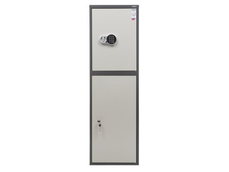 Бухгалтерский шкаф AIKO SL-150/2Т EL (Графит/Светло-серый)