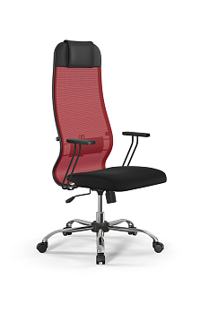 Кресло для руководителя Метта Sit 10 B1-111T - X2+UMF(X1) /Ub00/Wh00/T1bp-b(M09.B21.G20.W01)