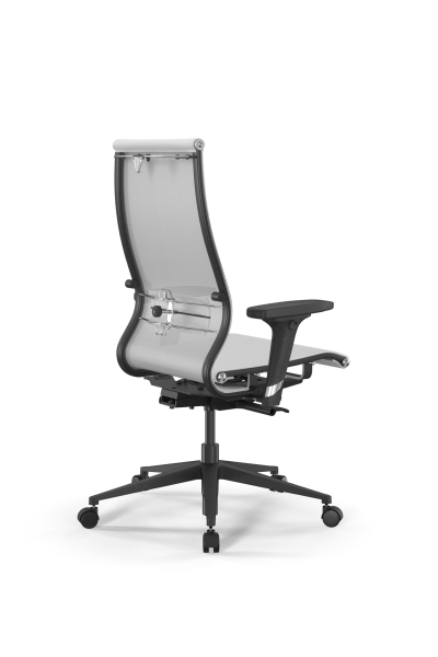 Кресло для руководителя Метта SynchroSit 10 B2-107D - T /Km00/Nb00/D02P(M23.B11.G19.W02) (Белый)