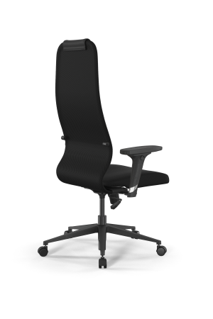 Кресло для руководителя Метта Sit 8 B1-10D - UMF(X1) /Uh02/Wh00/D02P(M09.B11.G19.W02) (Черный)