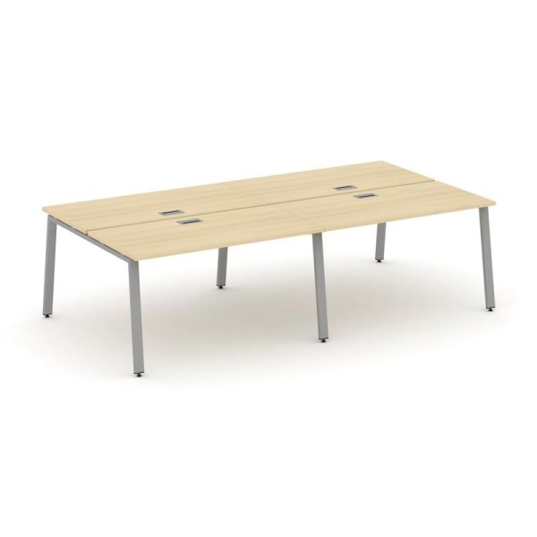 Рабочая станция 2-х сторонняя SN-6A.DRS-054 (3160х1632х750) (Акация Лорка/Металл Серый)