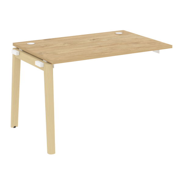 Наборный элемент рабочей станции на деревянных опорах Onix Wood OW.1.NRS-2.8 1180x800x750