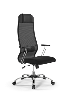 Кресло для руководителя Метта Sit 10 B1-111T - X2+UMF(X1) /Ub00/Wh00/T1bp-c(M09.B21.G20.W01)