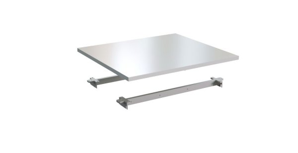 Столешница одинарная 80 Steel 11080 800x700x25 (Белый)