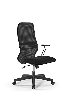 Кресло для руководителя Метта Sit 8 B2-8T - X1+UMF(X1) /Uh00/Wh00/T1bp-b(M09.B02.G15.W01)