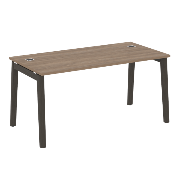 Стол руководителя на деревянных опорах Onix Wood Direct OW.SRR-4.8 1580x800x750