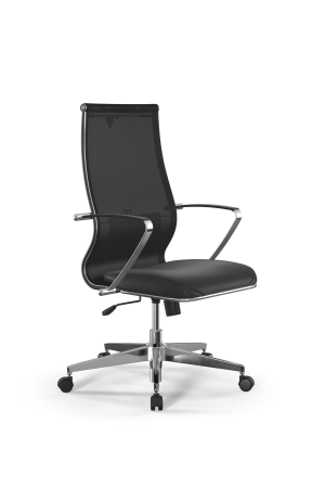 Кресло для руководителя Метта Sit 10 B2-163K - T+Extra /Km00/Wm12/K5cL(M09.B22.G18.W02) (Черный)